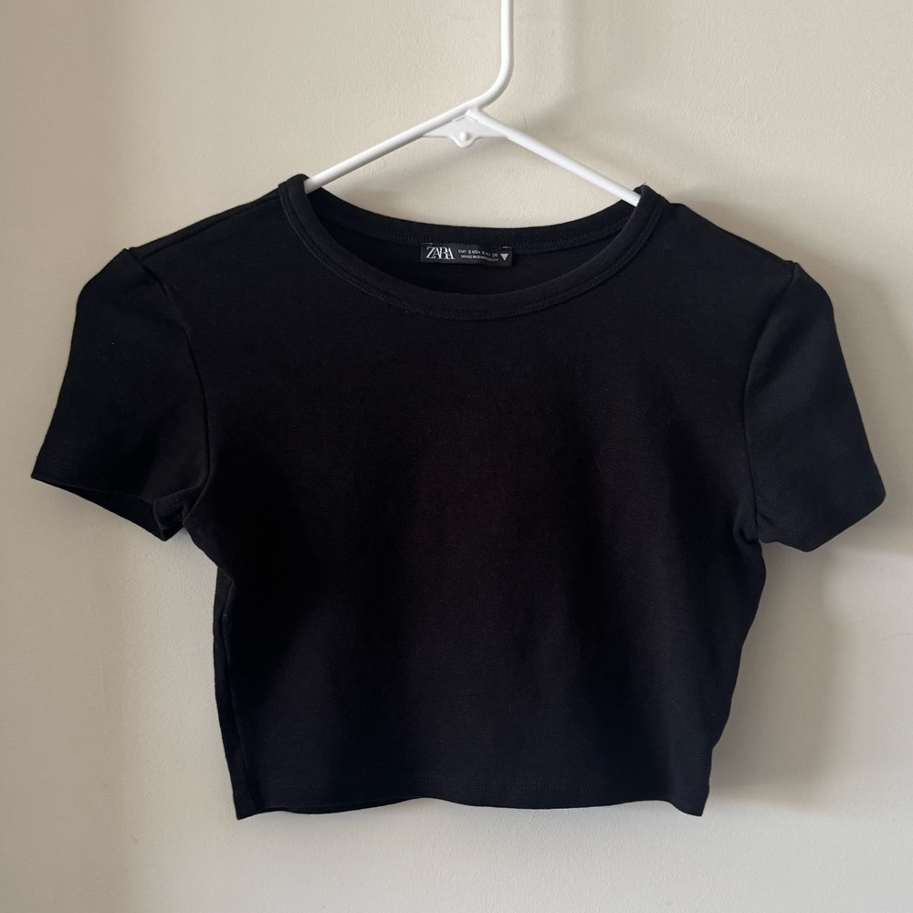 Zara Cropped Baby Tee